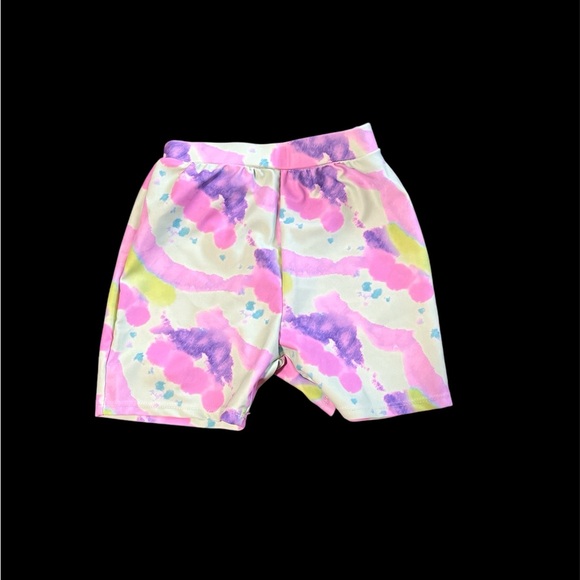 2-Piece Tie Dye Girl's Bathing Suit Set - Picture 2 of 3